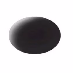 Revell Aqua Color, Matt Black (RAL 9011), No 08