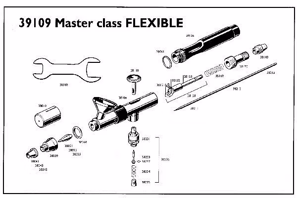 REVELL Spray Gun 'master class' Flexible