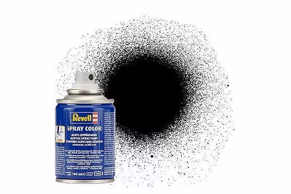 REVELL Spray black silk 100 ml, No 302