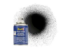 REVELL Spray black gloss 100 ml, No 07