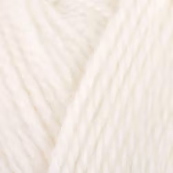 Garn Sportsragg, 50g, Vit, 500
