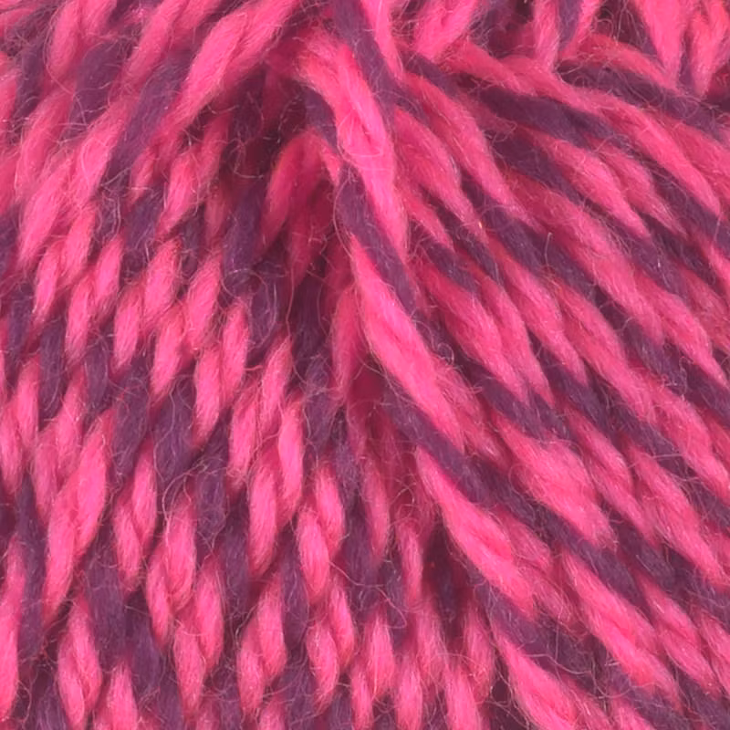 Garn Sportsragg, 50g, Multi Rosa/Lila, 556
