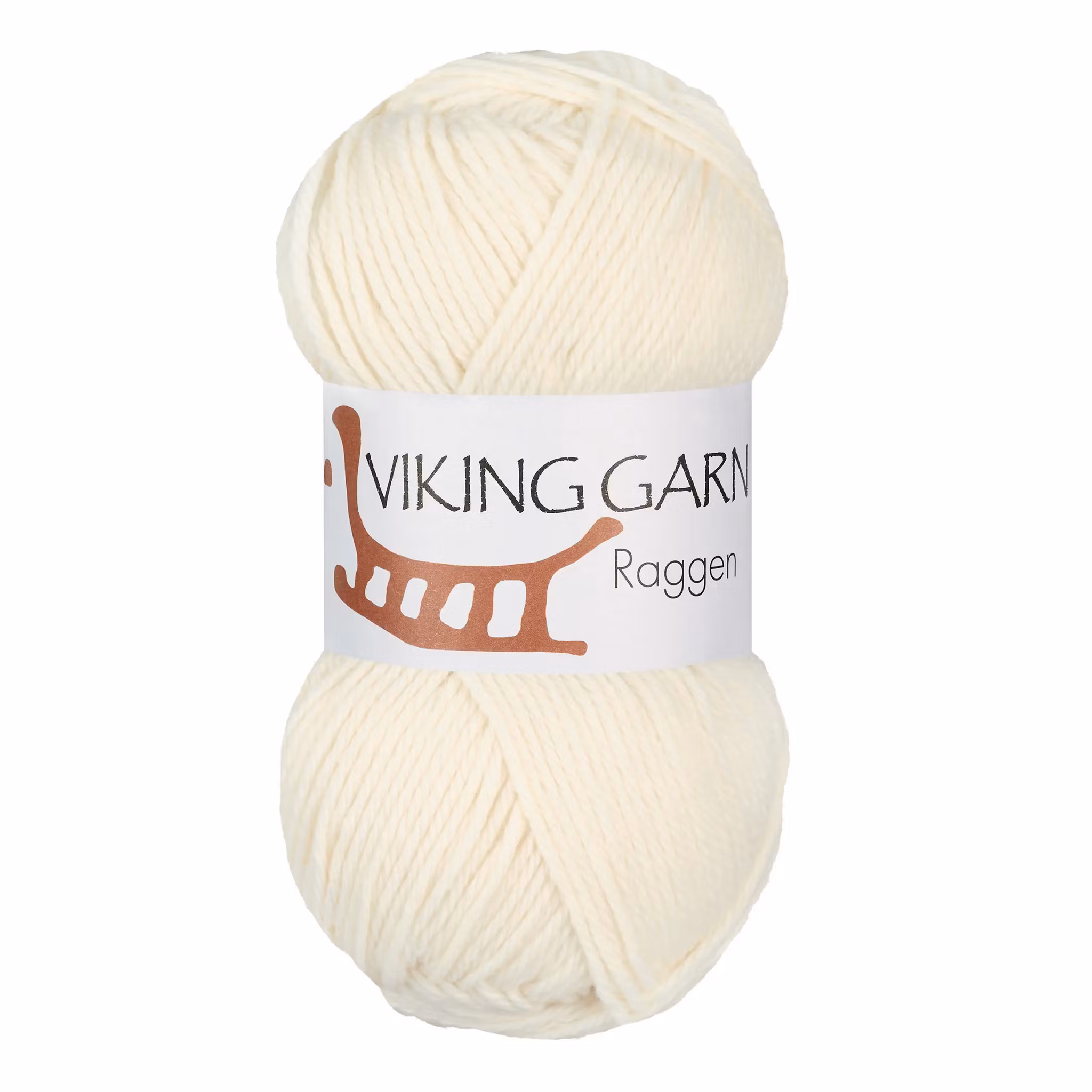 Garn Raggen, 150g, Vit, 700