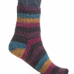 Garn Raggen, 150g, Multi Lila/Ockra, 756