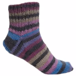 Garn Raggen, 150g, Multi Blå/Rosa, 766