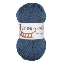 Garn Raggen, 150g, Blå, 783