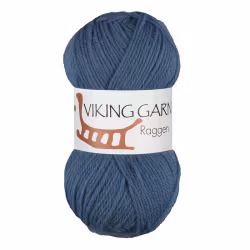 Garn Raggen, 150g, Blå, 783
