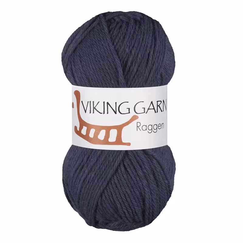 Garn Raggen, 150g, Mörk Blå, 784