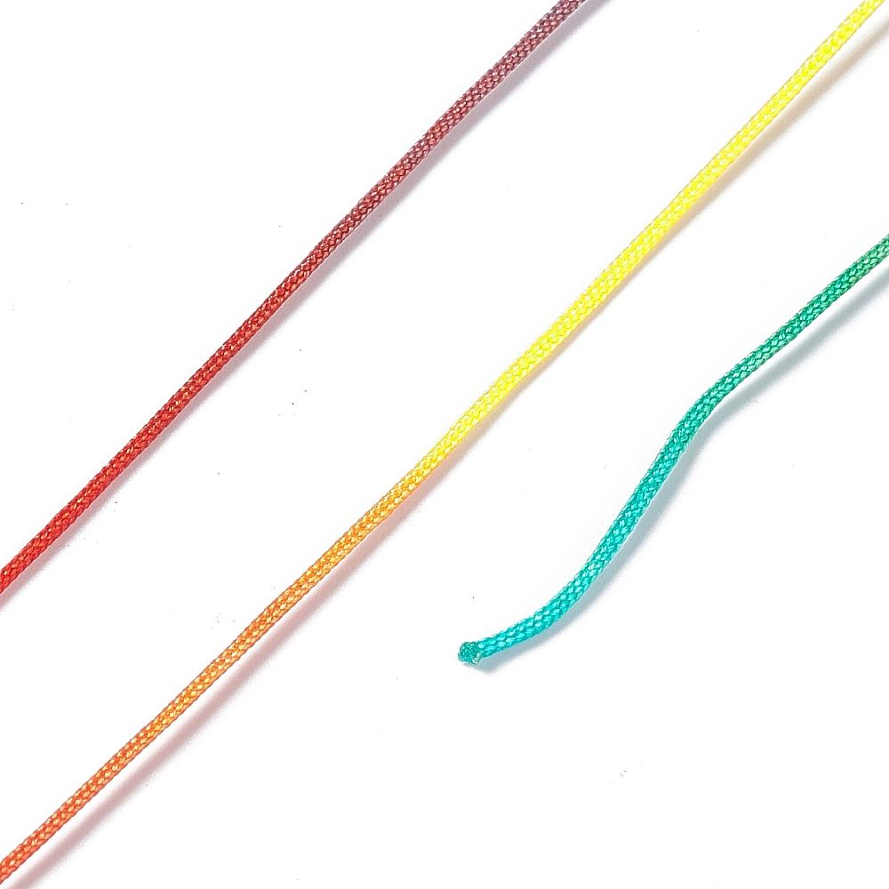 Nylontråd, Red, Flerfärgad, 0,8mm, 50m