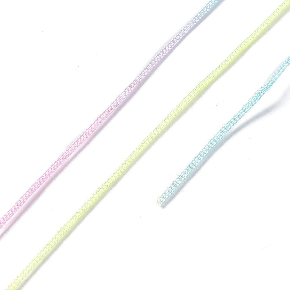 Nylontråd, Colorful, Flerfärgad, 0,8mm, 50m