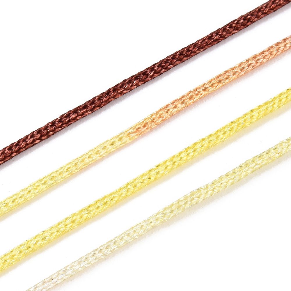 Nylontråd, Yellow, Flerfärgad, 0,8mm, 50m