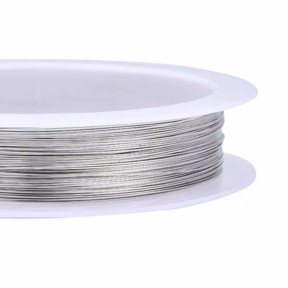 Koppartråd, 0,3mm, 25 meter, Silver
