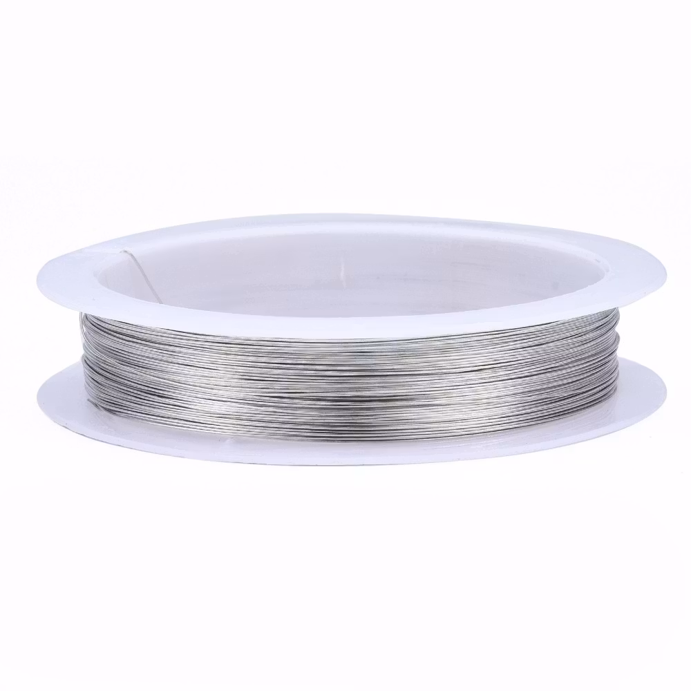 Koppartråd, 0,3mm, 25 meter, Silver