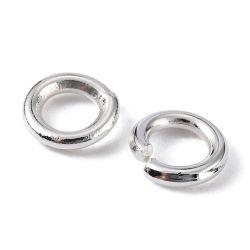 Bindringar, 5x1 mm, Silver, Mässing, 50 st