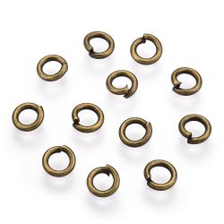 Bindringar, 4x0,8 mm, Antique Bronze, Mässing, 50 st