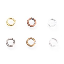 Bindringar, 4x0,8 mm, Mixade, Mässing, 50 st