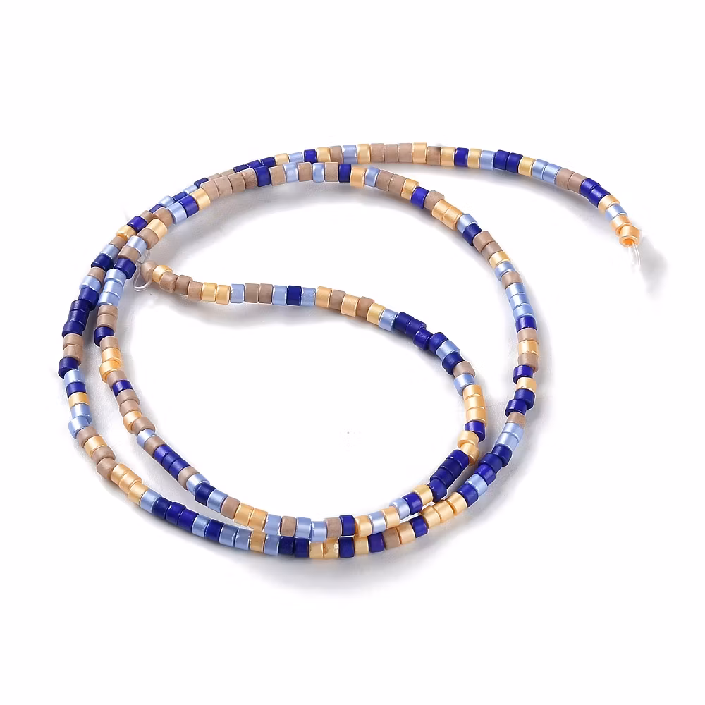 Lampwork, Glaspärlor, Tjeckiska, 224st, Colorful