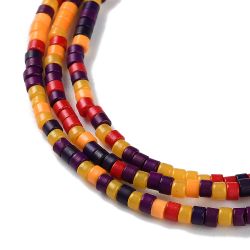 Lampwork, Glaspärlor, Tjeckiska, 224st, Colorful