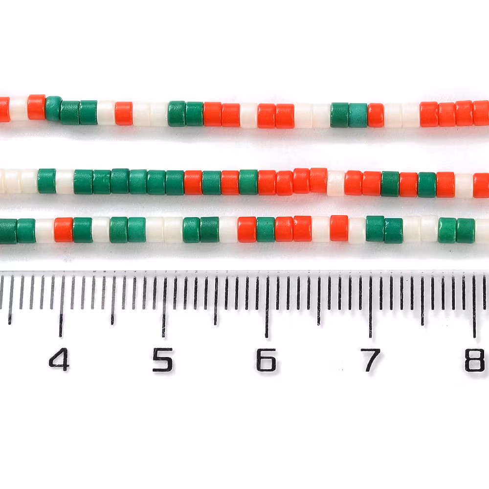 Lampwork, Glaspärlor, Tjeckiska, 224st, Colorful