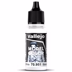 Vallejo White mat, 18mm, No 1