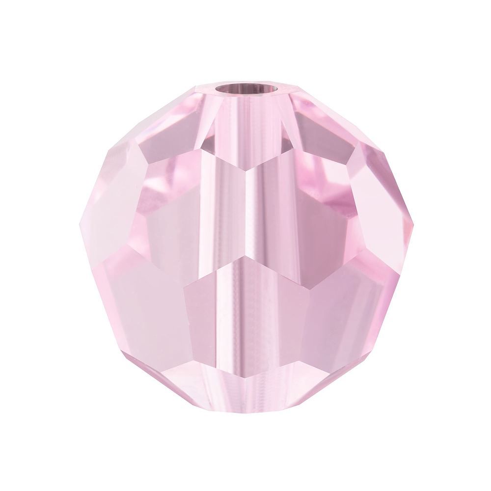 Preciosa® Runda facetterade 4mm, 24 st, Pink Sapphire