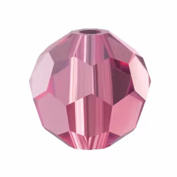 Preciosa® Runda facetterade 4mm, 24 st, Amethyst