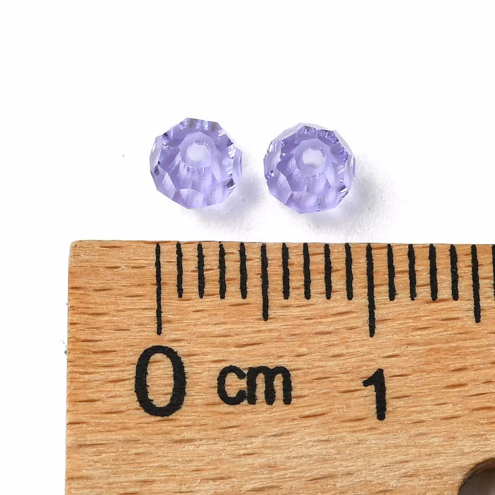 Preciosa® Runda facetterade 4mm, 24 st, Violet