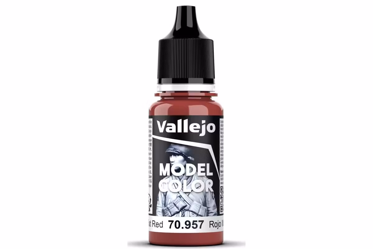 Vallejo Flat Red, 18mm, No 39