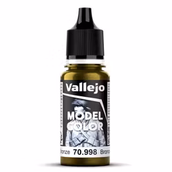 Vallejo Bronze (metallic), 18mm, No 201