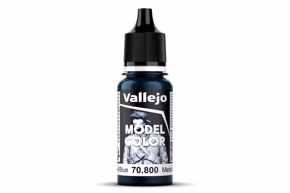 Vallejo Gunmetal Blue (metallic), 18mm, No 204