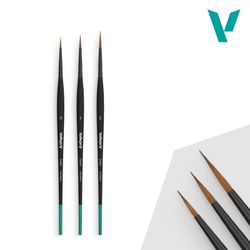Vallejo, Detail, Design Set synthetic Hair, 0, 1, 2