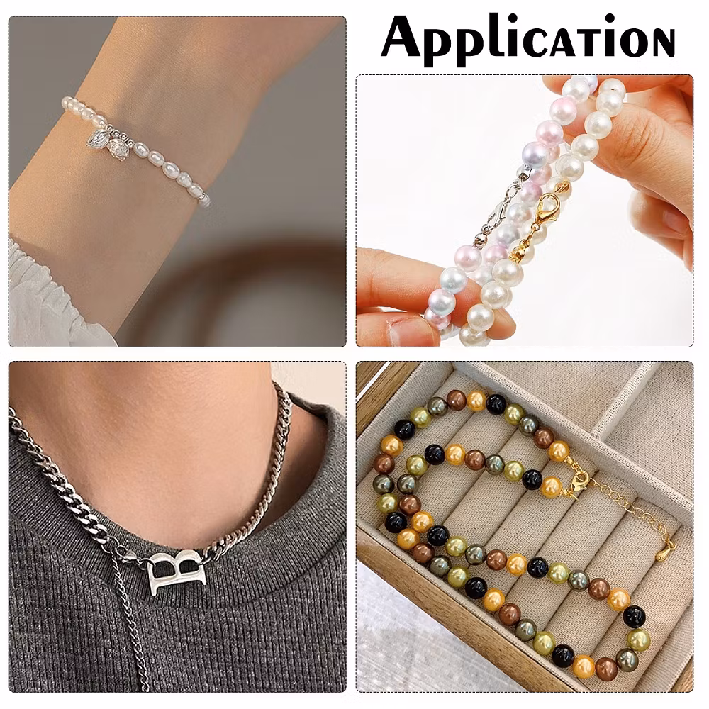 Smyckesdels-kit, 6 olika delar, Guld