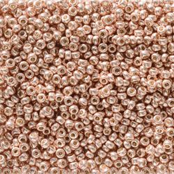 MIYUKI, Japanese Seed Beads, Round, 11/0, Duracoat Galv Bright Copper