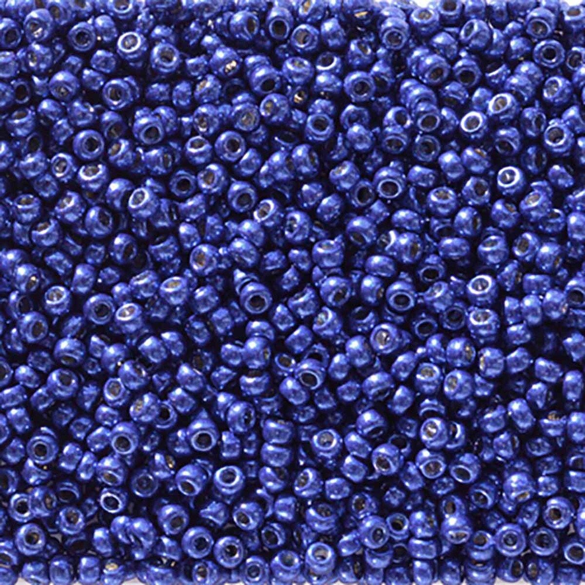 MIYUKI, Japanese Seed Beads, Round, 11/0, Duracoat Galv Navy