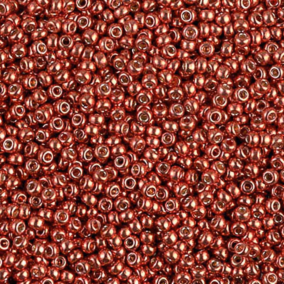 MIYUKI, Japanese Seed Beads, Round, 11/0, Duracoat Galv Berry