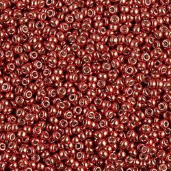 MIYUKI, Japanese Seed Beads, Round, 11/0, Duracoat Galv Berry