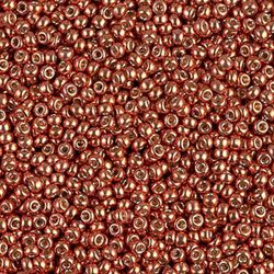 MIYUKI, Japanese Seed Beads, Round, 11/0, Duracoat Galv Pink Blush