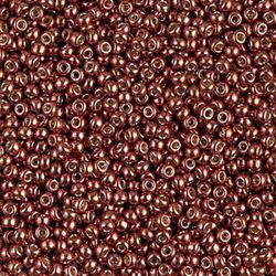 MIYUKI, Japanese Seed Beads, Round, 11/0, Duracoat Galv Dark Berry