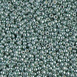 MIYUKI, Japanese Seed Beads, Round, 11/0, Duracoat Galv Dark Seafoam