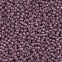MIYUKI, Japanese Seed Beads, Round, 11/0, Duracoat Galv Eggplant