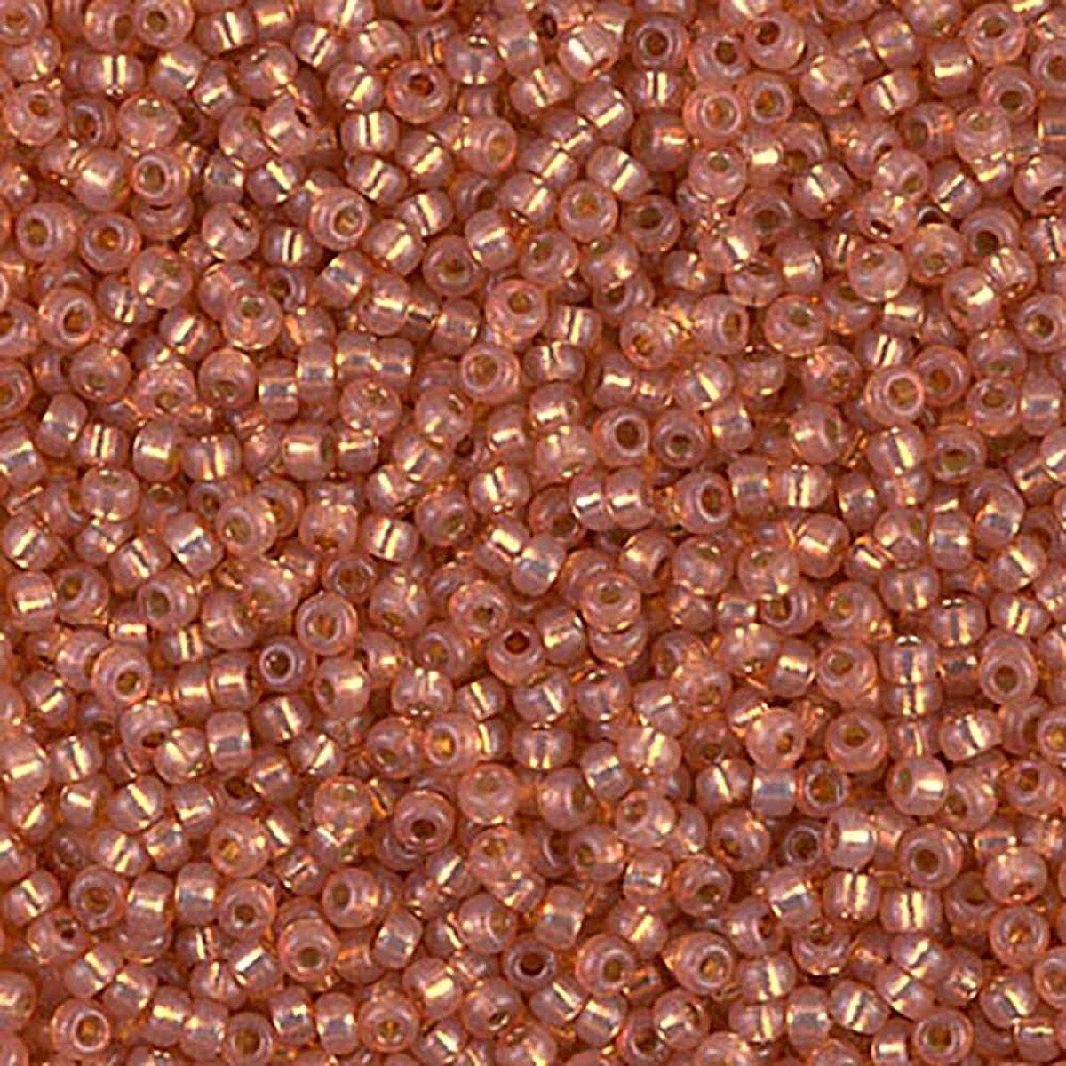 MIYUKI, Japanese Seed Beads, Round, 11/0, Duracoat S/L Rose Gold