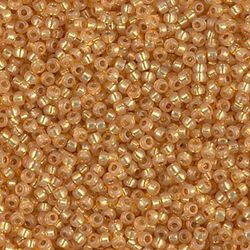 MIYUKI, Japanese Seed Beads, Round, 11/0, Duracoat S/L Golden Flax