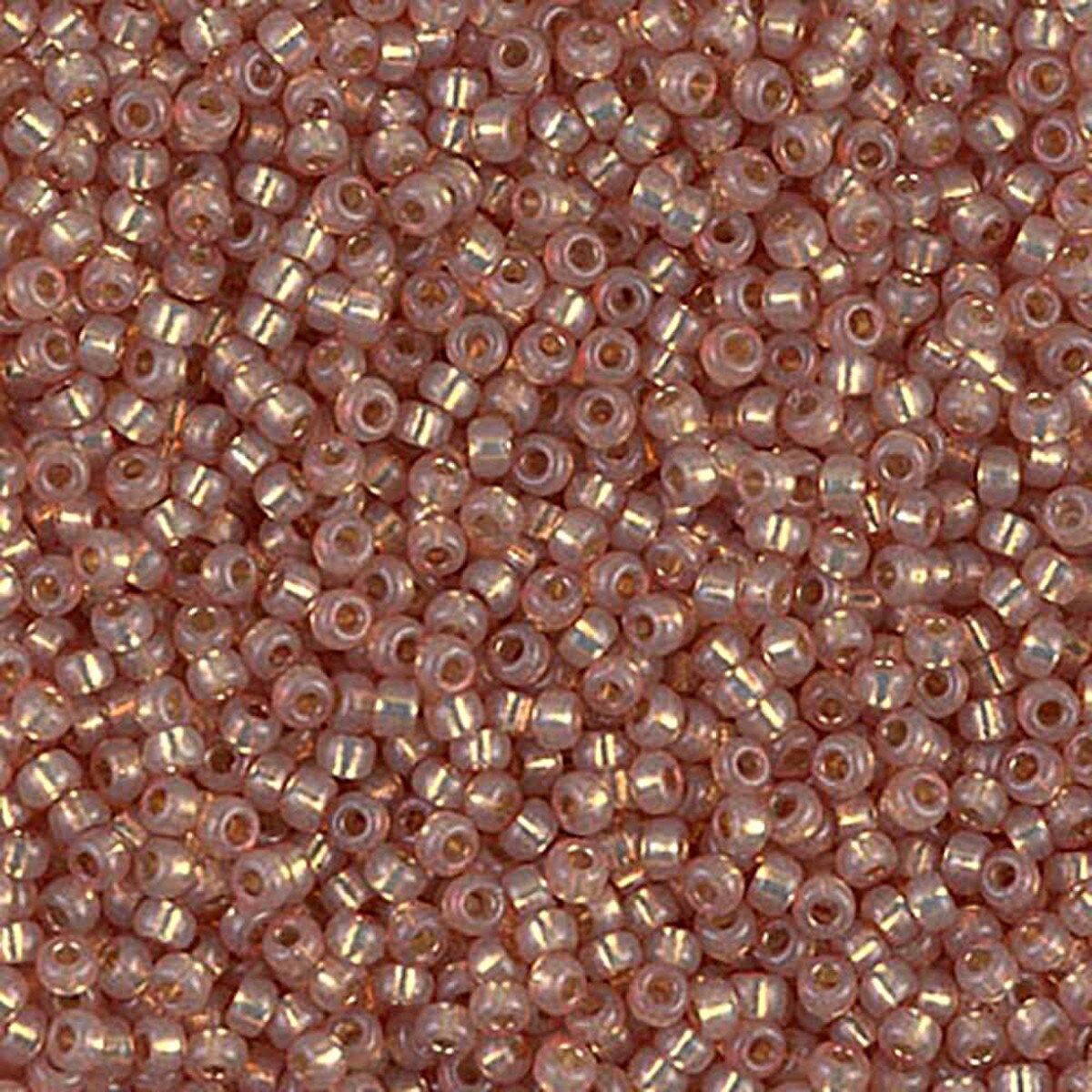 MIYUKI, Japanese Seed Beads, Round, 11/0, Duracoat S/L Topaz Gold