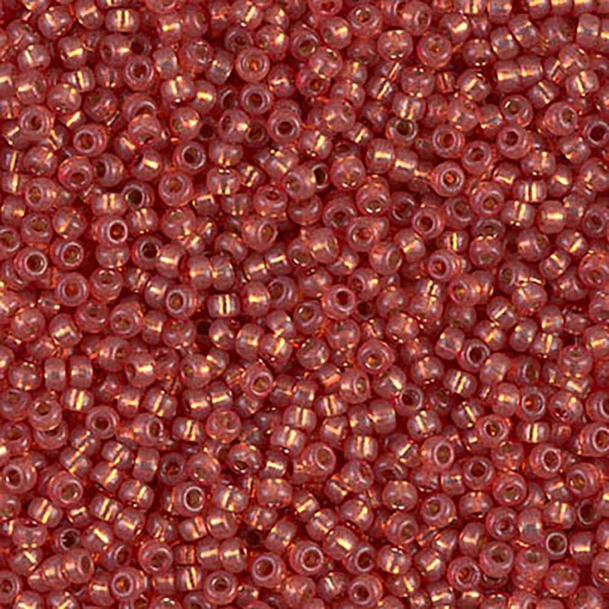 MIYUKI, Japanese Seed Beads, Round, 11/0, Duracoat S/L Persimmon