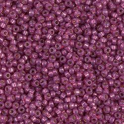 MIYUKI, Japanese Seed Beads, Round, 11/0, Duracoat S/L Fuchsia