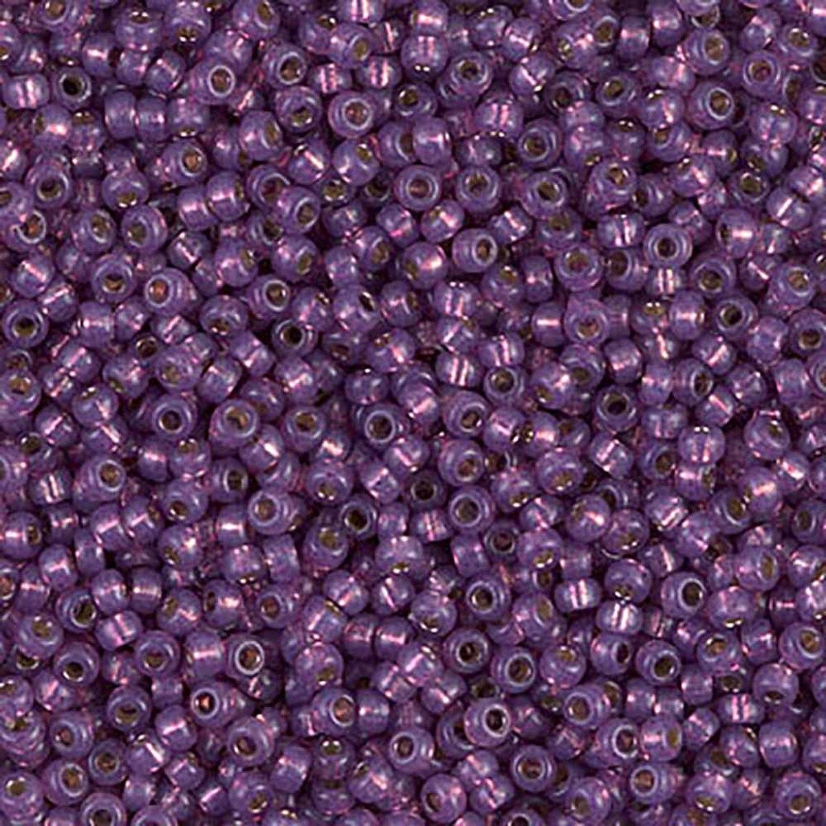 MIYUKI, Japanese Seed Beads, Round, 11/0, Duracoat S/L Dark Fuchsia
