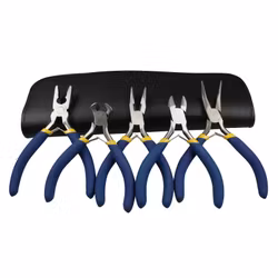 ModelCraft 5-delars Mini Plier Set + Zip-up Case