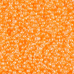 MIYUKI, Japanese Seed Beads, Round, 11/0, Luminous Creamsicle