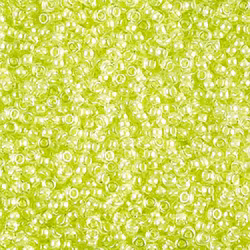 MIYUKI, Japanese Seed Beads, Round, 11/0, Luminous Limeade