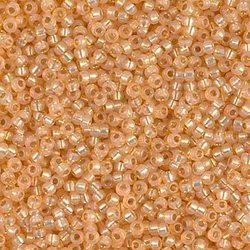 MIYUKI, Japanese Seed Beads, Round, 11/0, Light Yellow-Orange